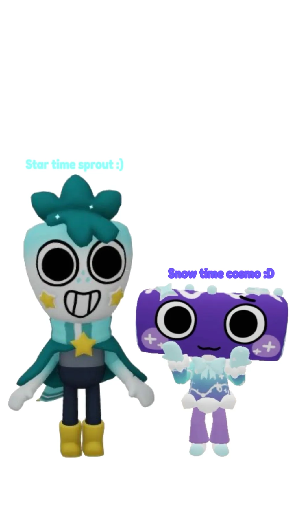 ai character: StarTime Sprout :D background