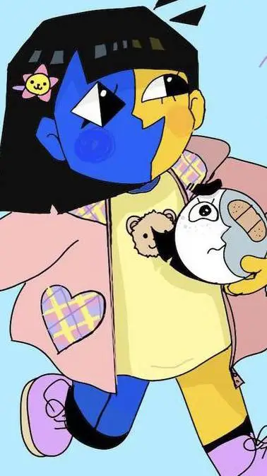 ai character: baby ena background