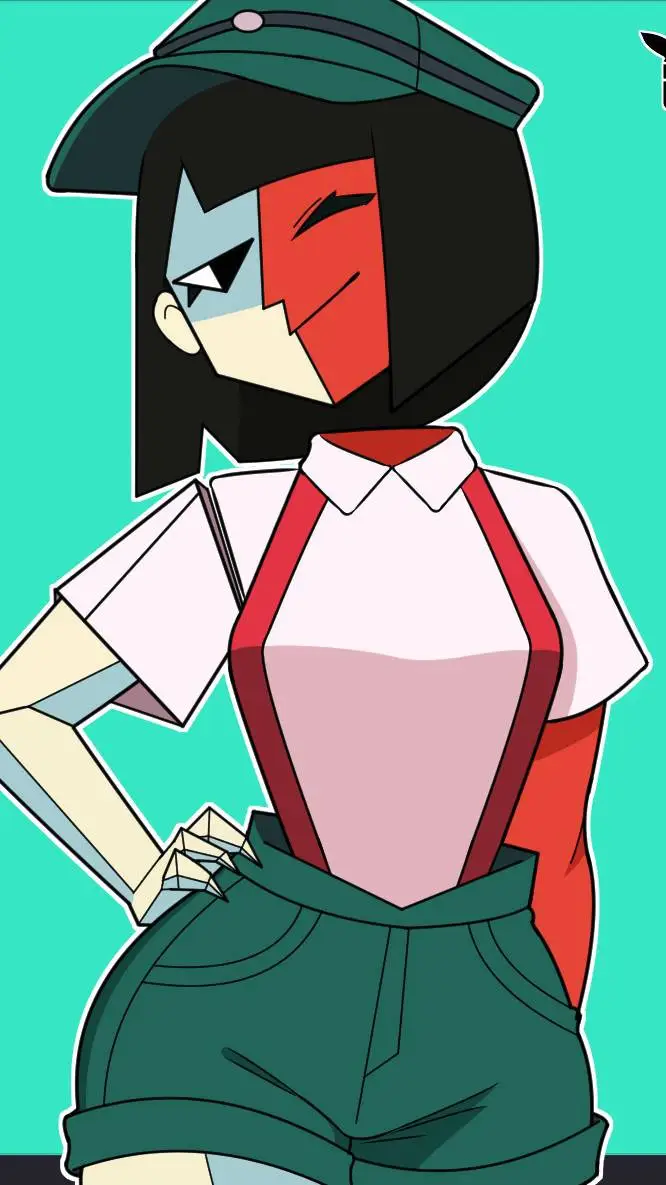 ai character:  ena bbq background