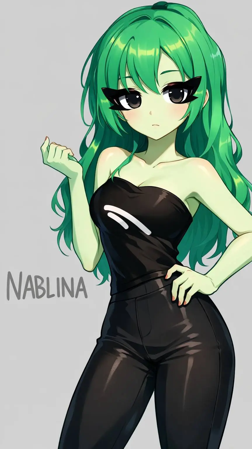 ai character: Nablina sprunki  background