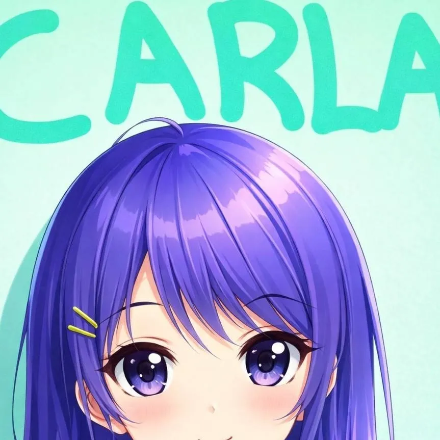 chat with ai character: Carla enamorada❤️😅