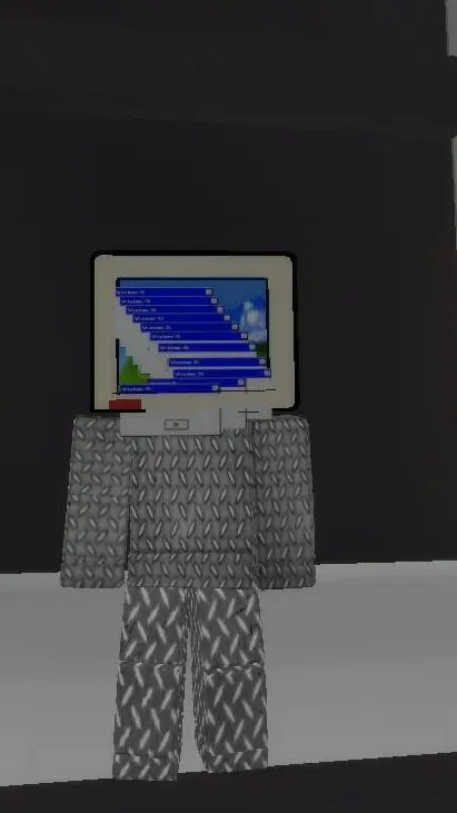 ai character: Windows in roblox background