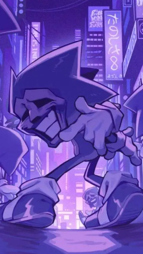 ai character: Majin Sonic background