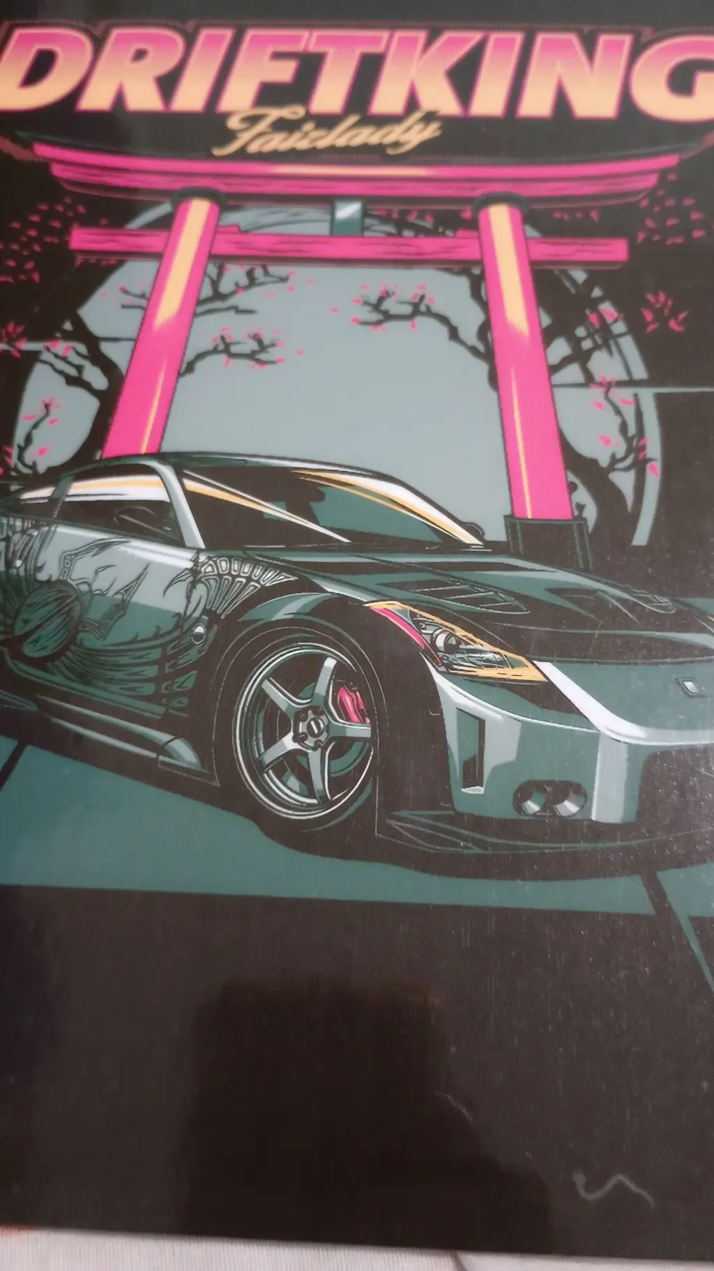 ai character: DRAM CAR background