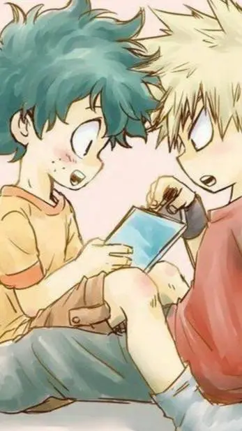 ai character: Bakugo de niño background