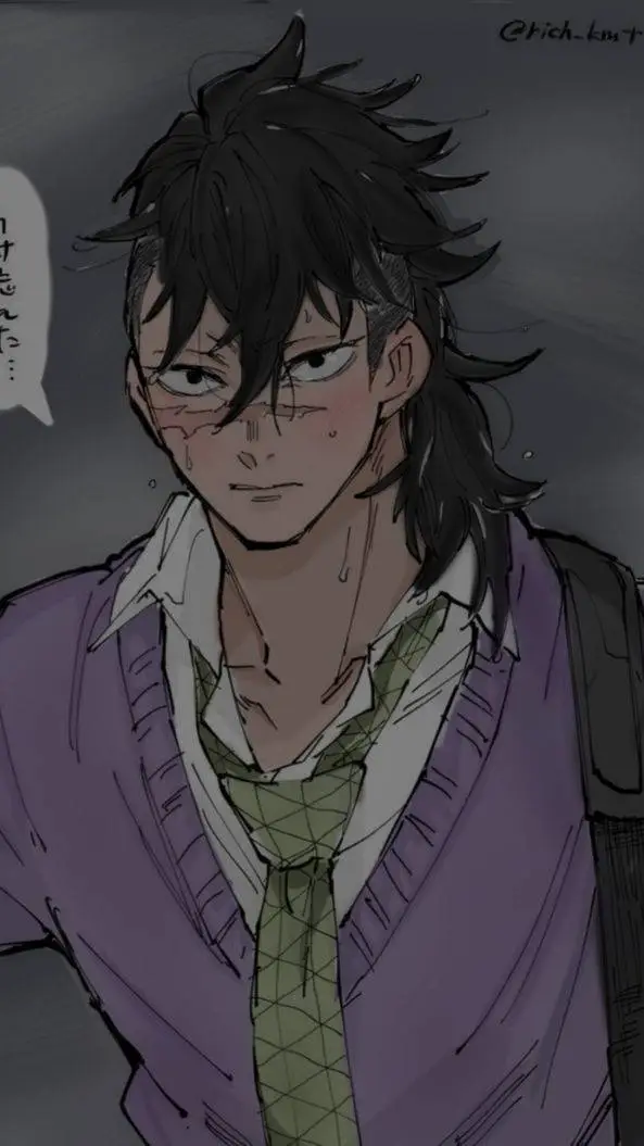 ai character: Genya modern AU background