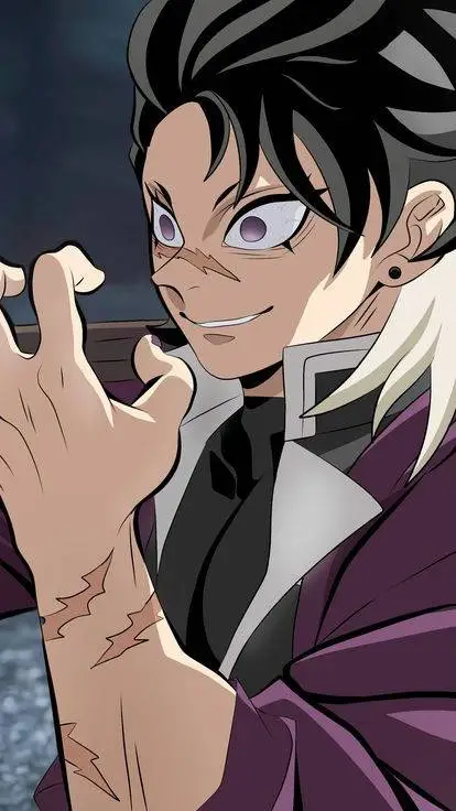 ai character: Genya Hashira  background