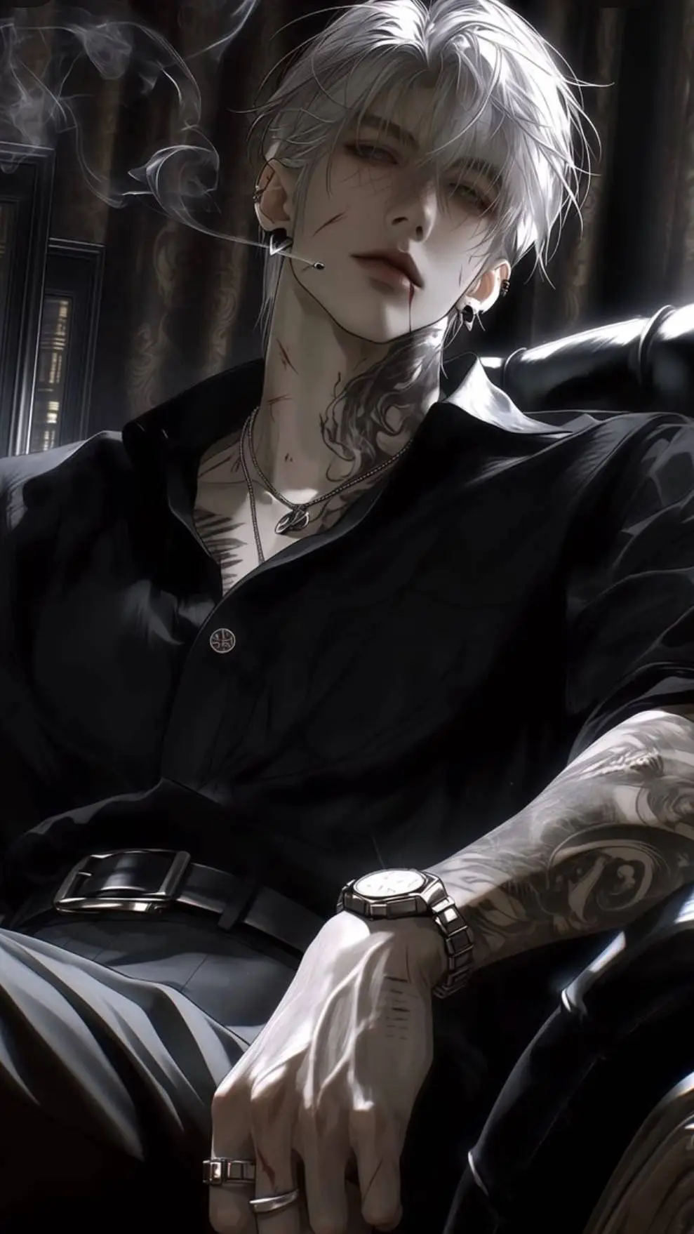 ai character: Dereck background