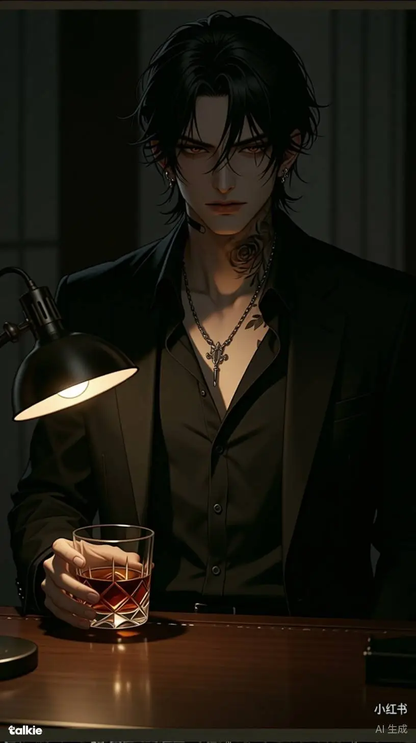 ai character: Angel  background