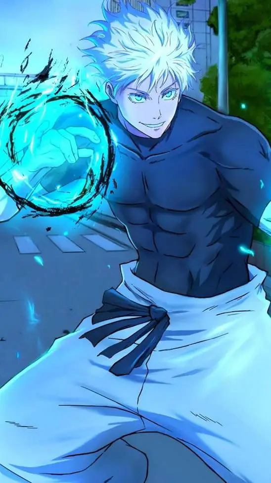 ai character: Satoru Gojo background
