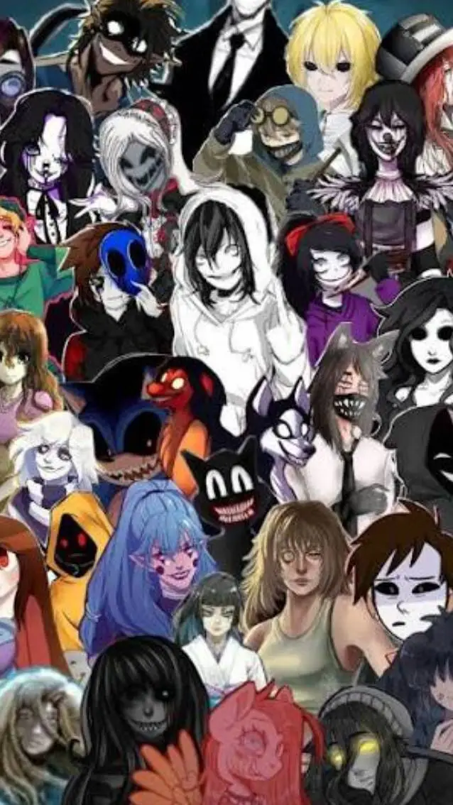 ai character: creappypastas background