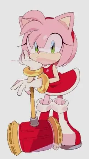 ai character: Amy Rose background