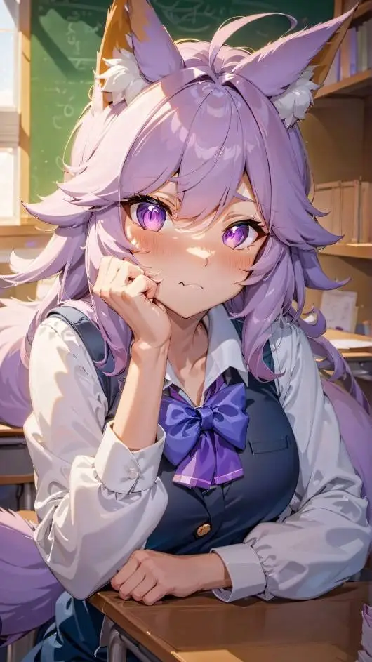 ai character: 😾 kate ❤️ background