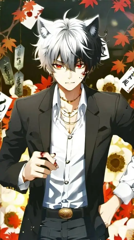 ai character: 😼 Lucas 🔪 background