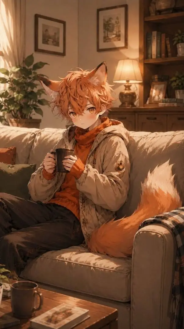 ai character: 🦊 Sunny 🤎 background
