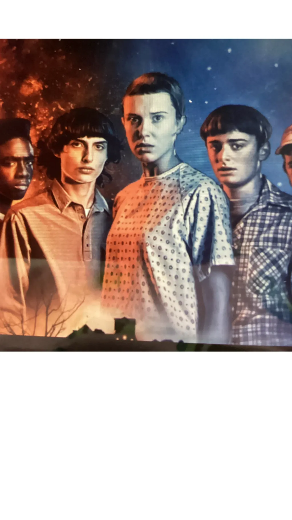 ai character: Stranger things!   background