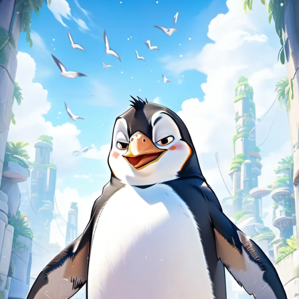 chat with ai character: Penguin who loved 