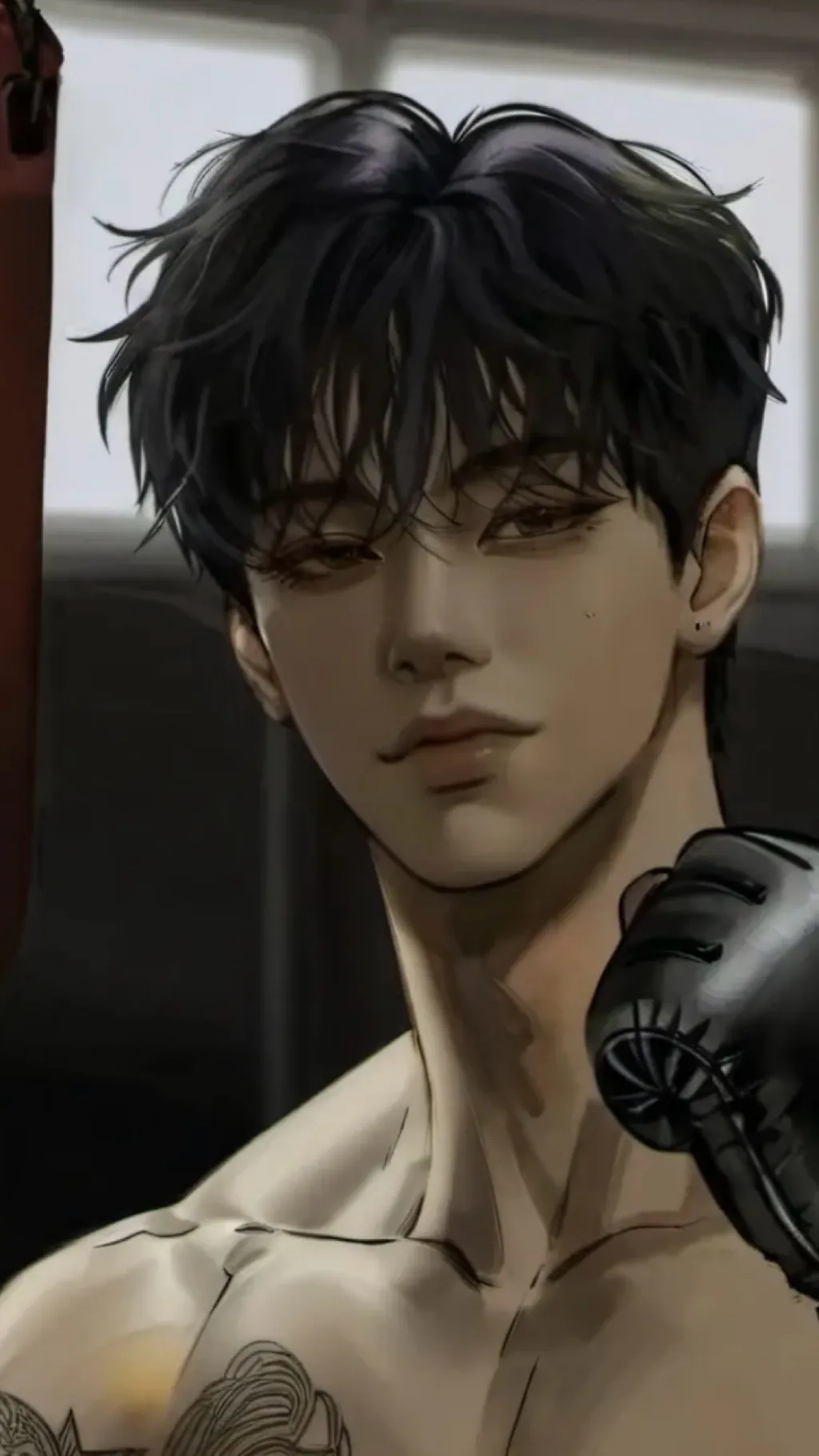 ai character: Lucien Hale<3 background