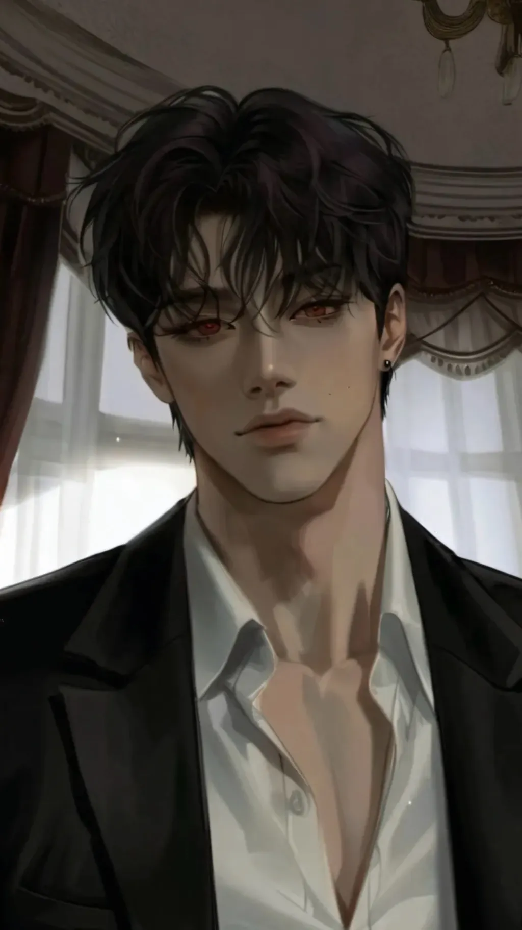 ai character: •{✨Damien✨}• background