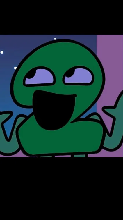 ai character: Two/bfdi background