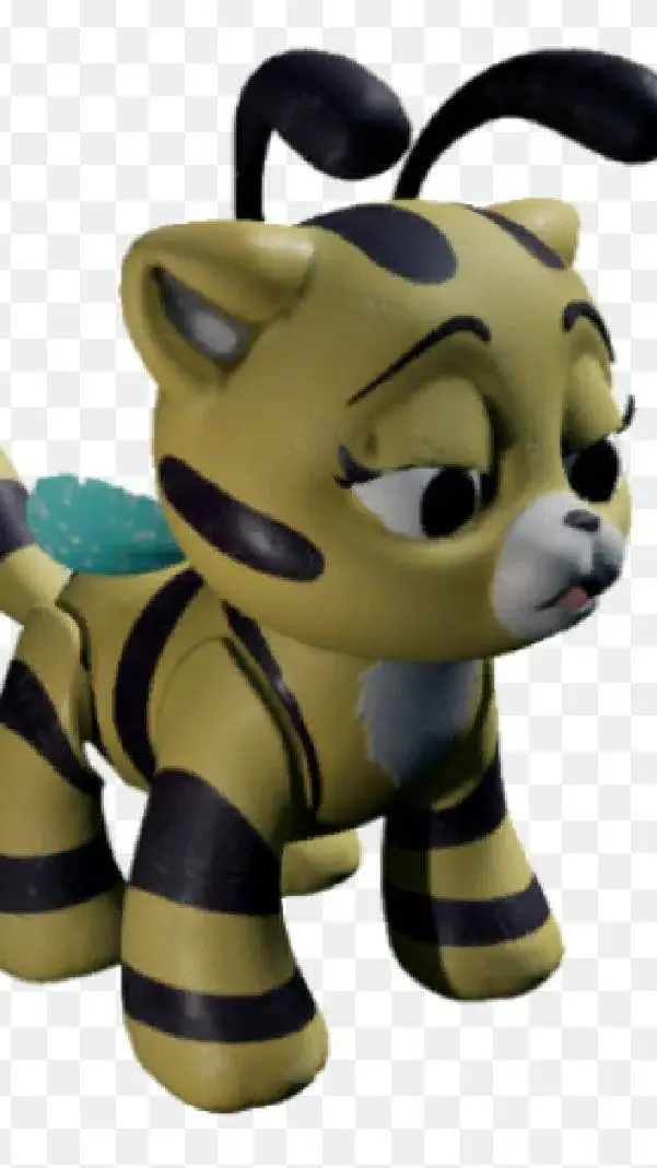 ai character: cat bee background