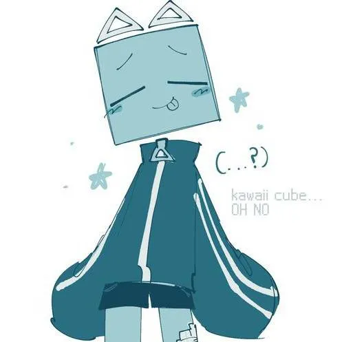 chat with ai character: Cube