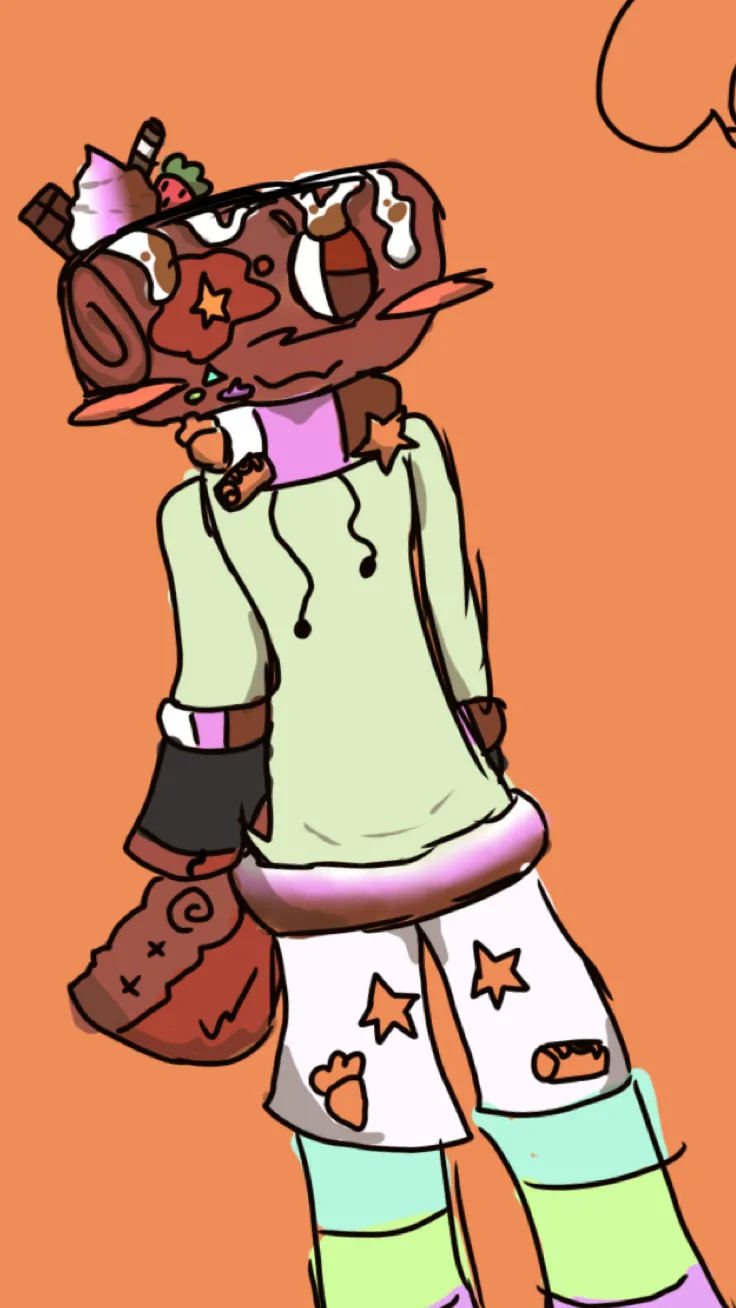 ai character: 🍫🍰Cosmo! background