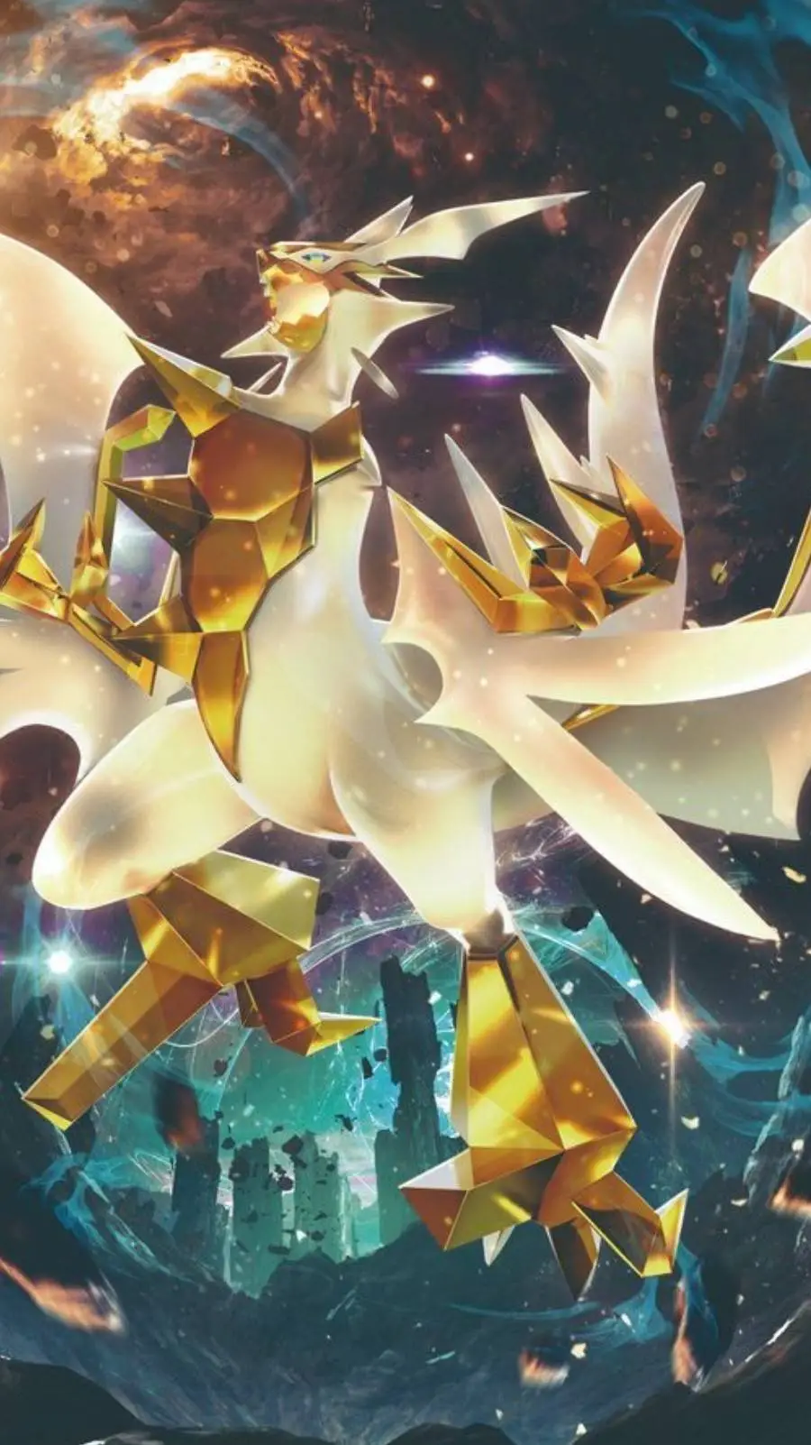 ai character: ULTRA NECROZMA background