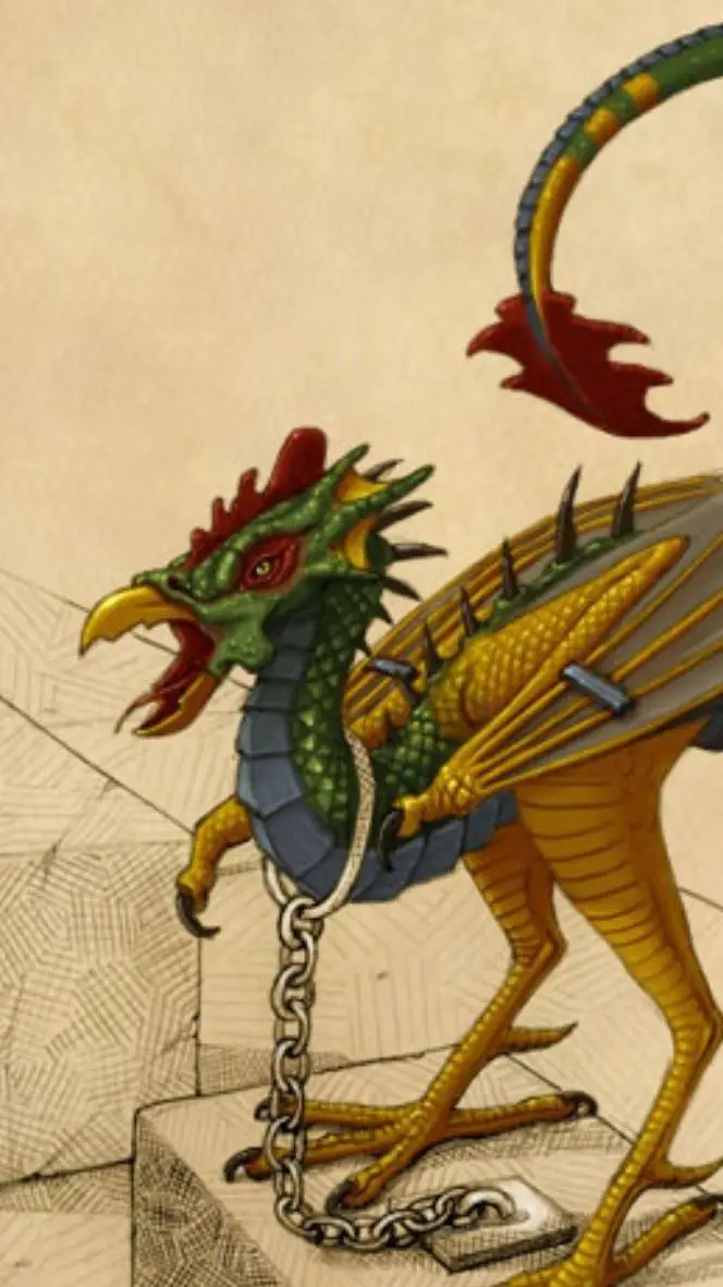 ai character: Basilisk background