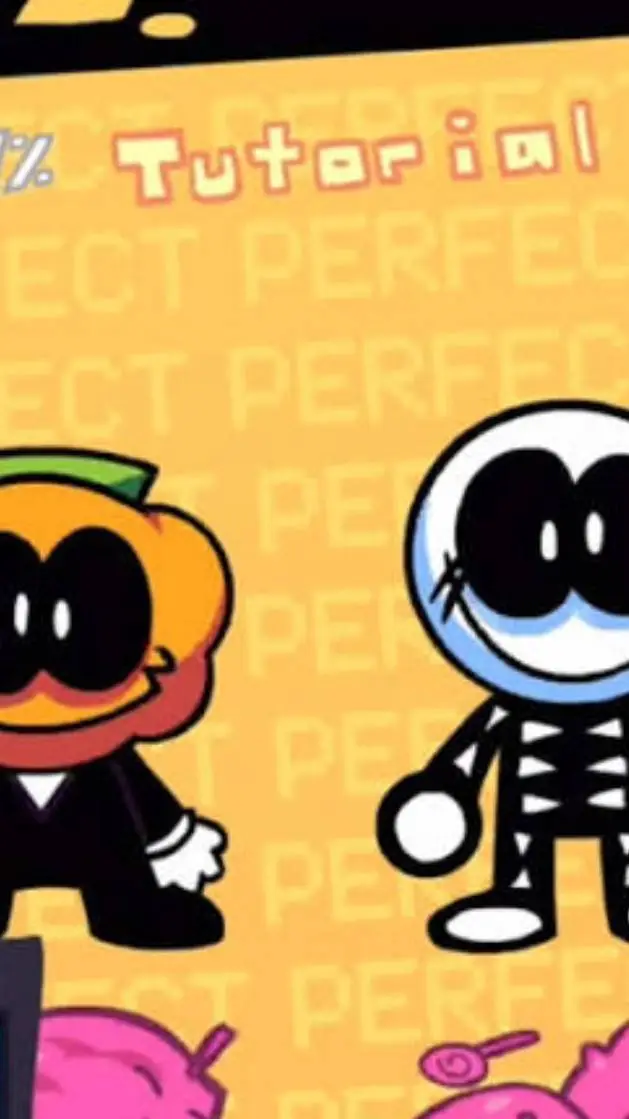 ai character: Los spooky kids background