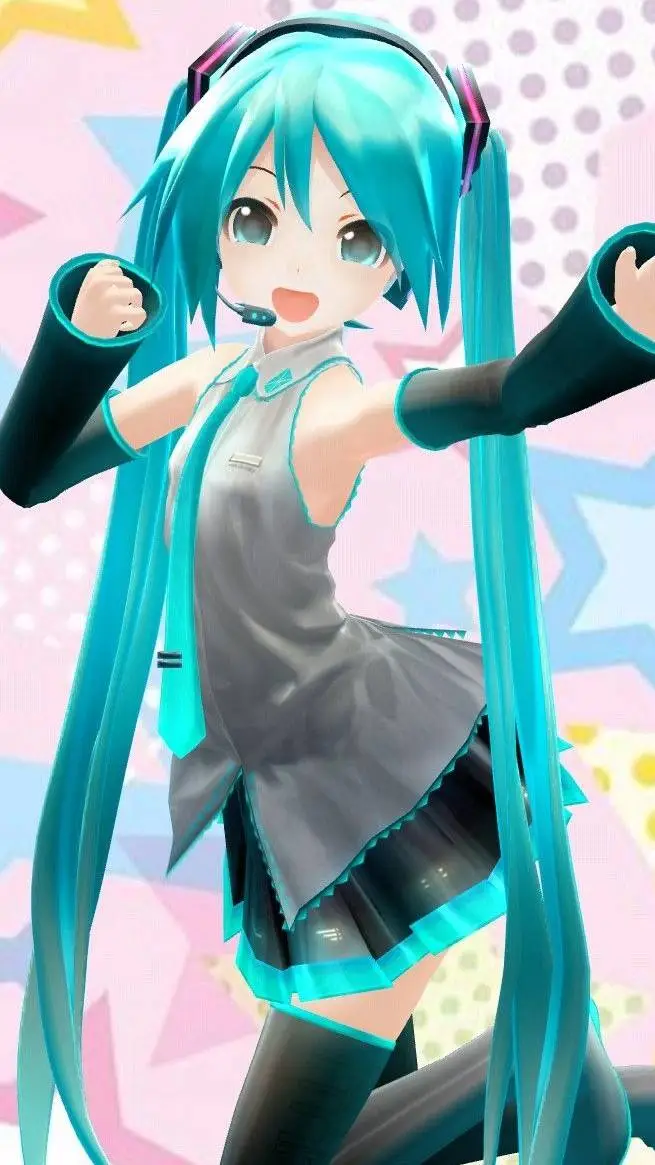 ai character: ★-Miku-★ background