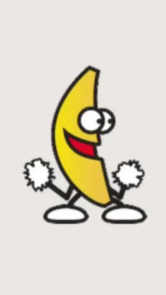 ai character: 🍌 banana background