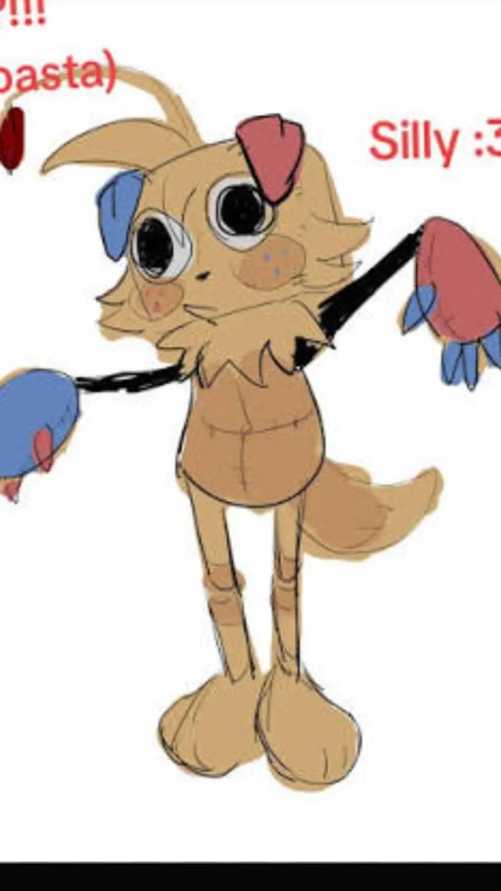 ai character: Goob doll  background