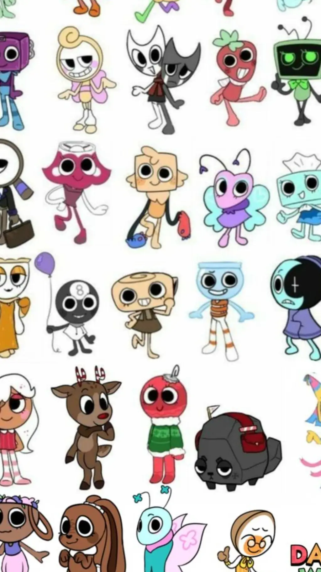 ai character: DW!  background