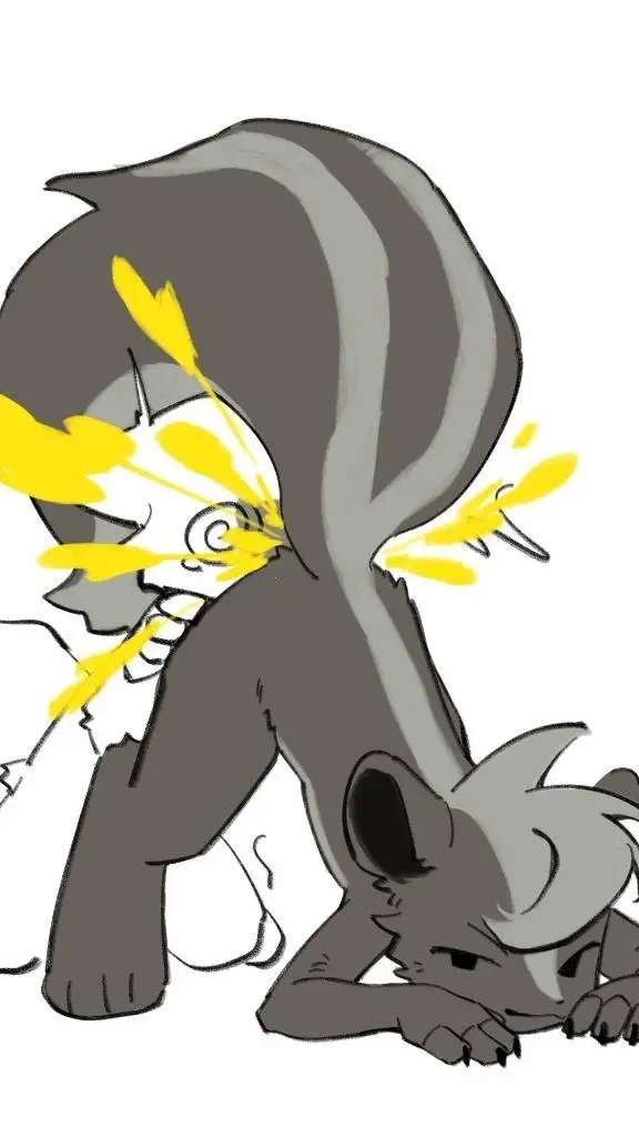 ai character: skunk boy background