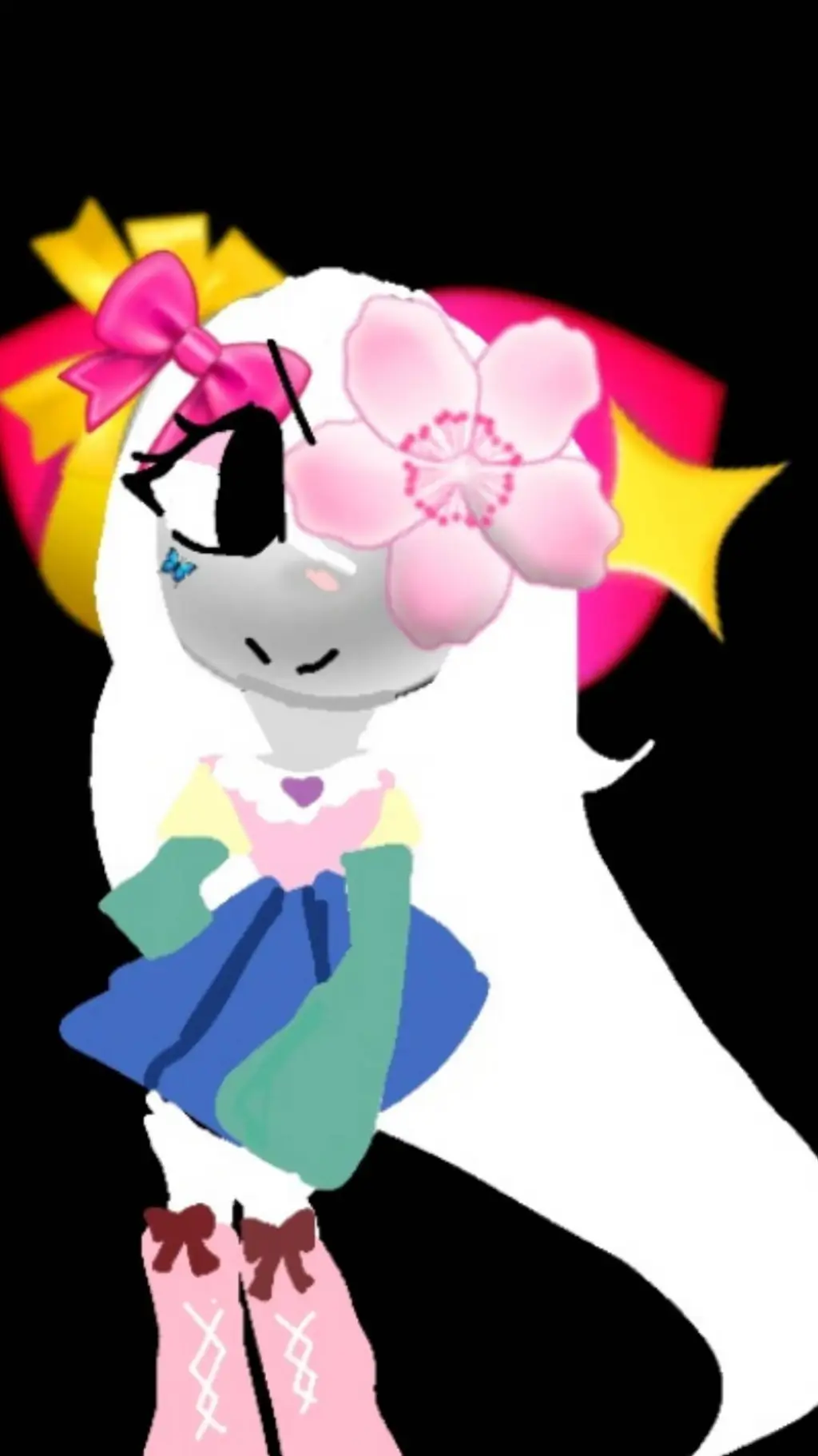 ai character: My emojicat 🎀!  background