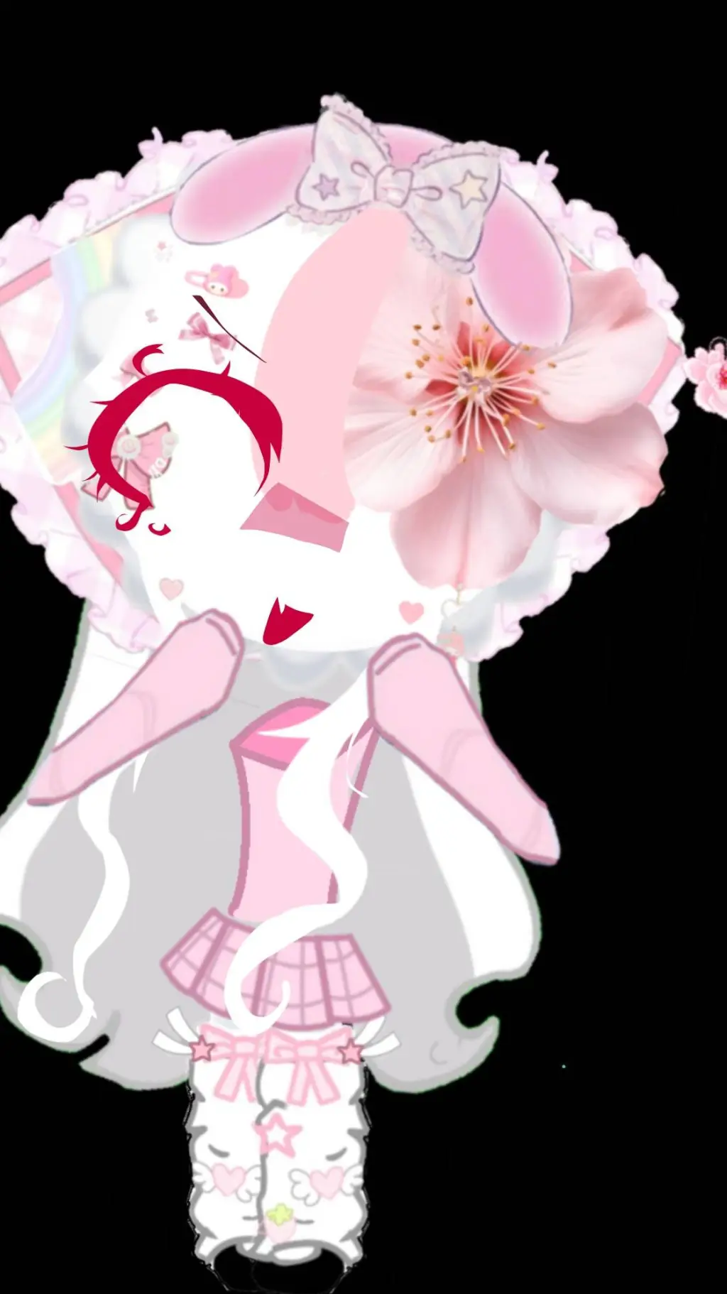 ai character: My oc(bloom)  background
