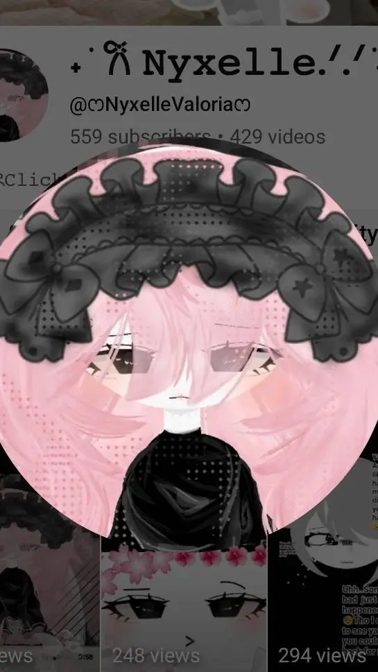 ai character: Nyxie/Nyxelle background