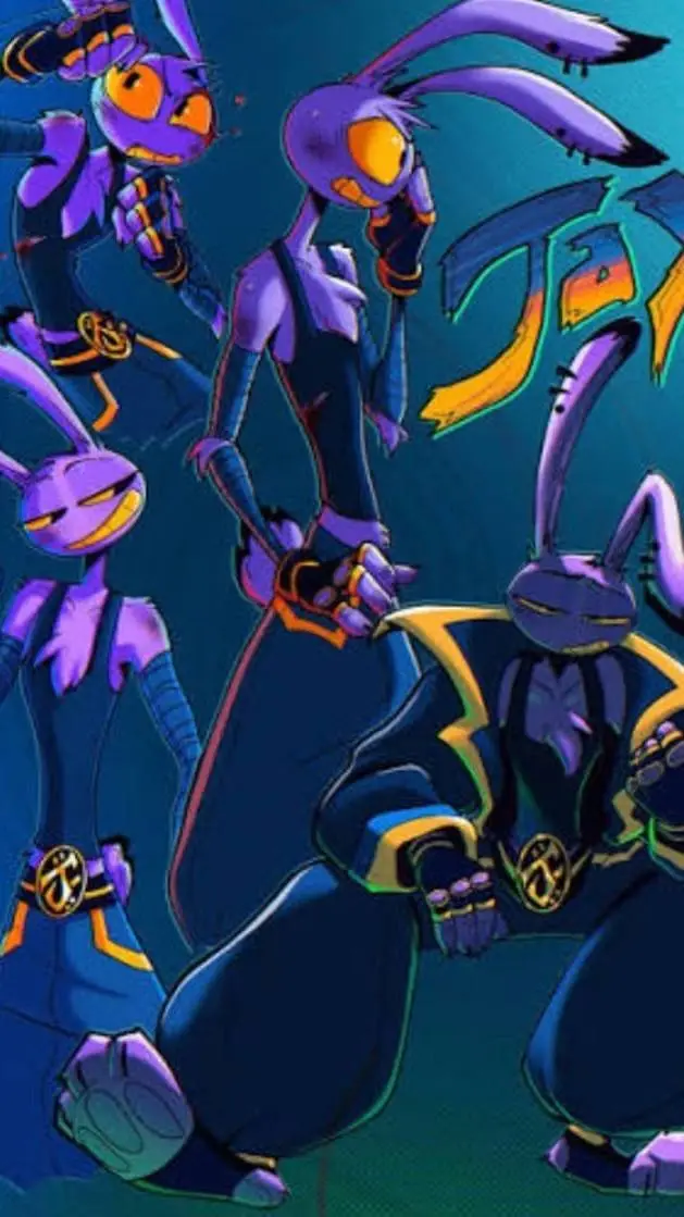 ai character: Jax!!  background