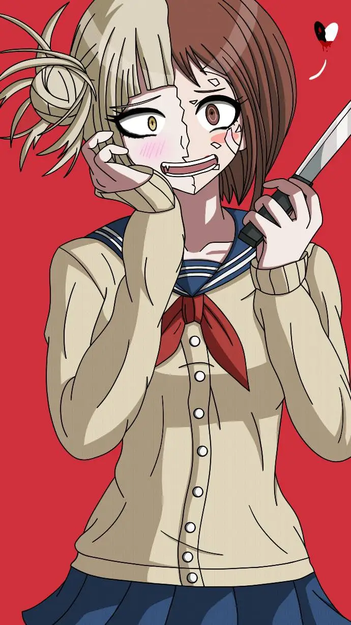 ai character: himiko toga ochaco background