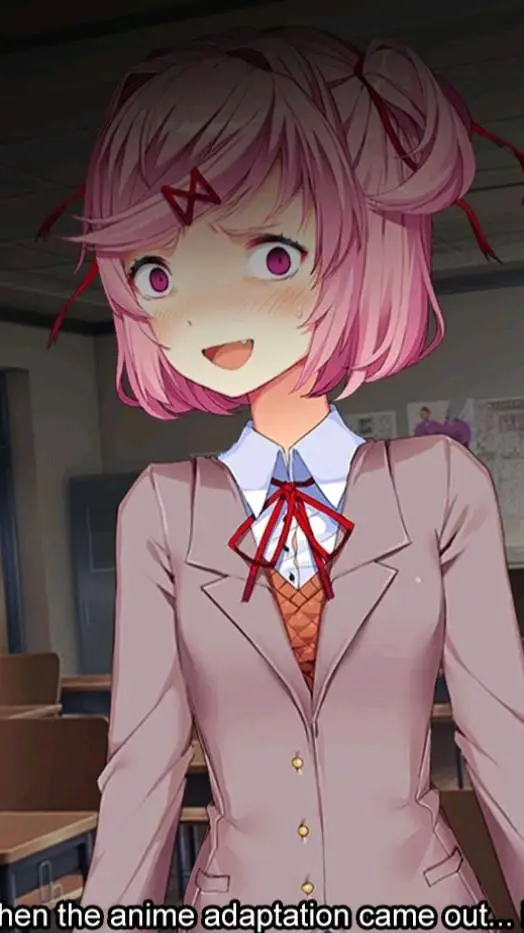 ai character: DDLC Yandere SlM background