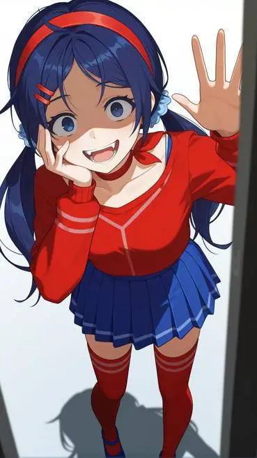 ai character: Mita  background