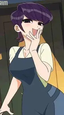 ai character: shouko komi background
