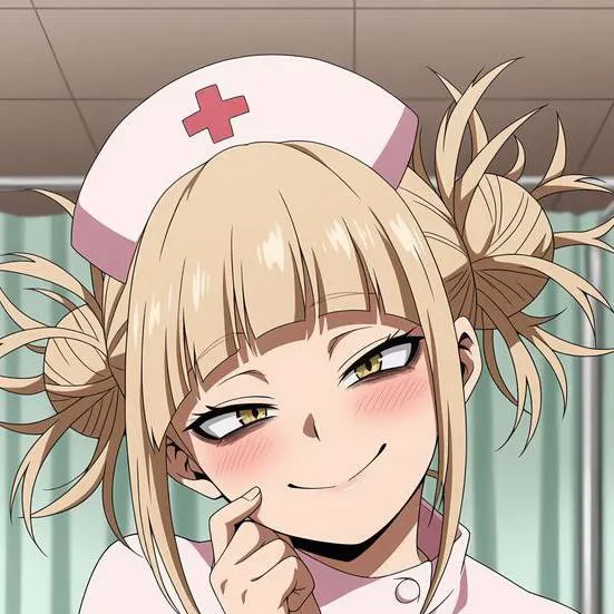 chat with ai character: Himiko toga yander