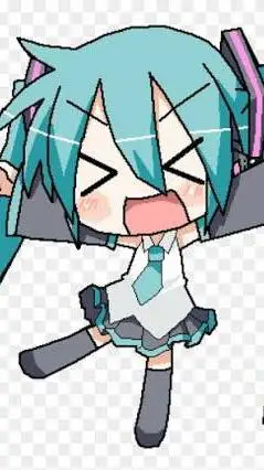 ai character: miku background