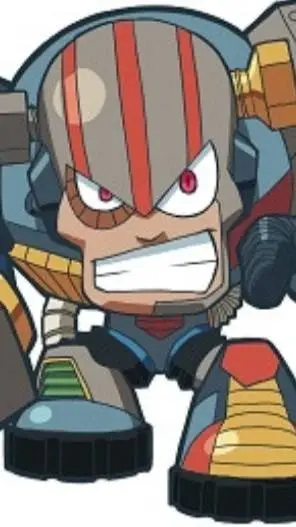 ai character: junk man background