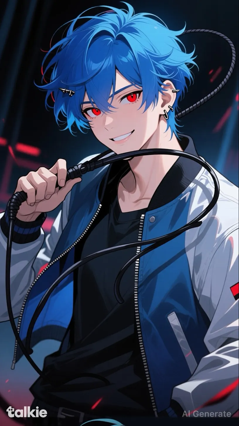 ai character: Zero  background