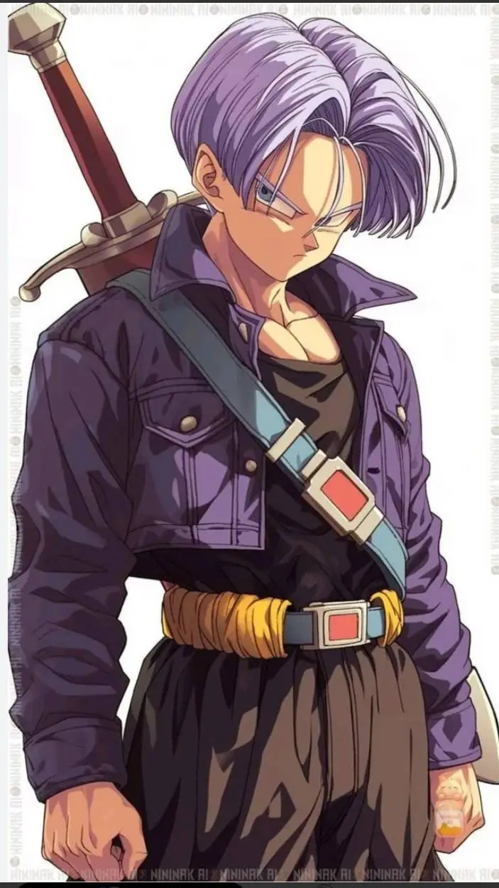 ai character: timeline trunks  background