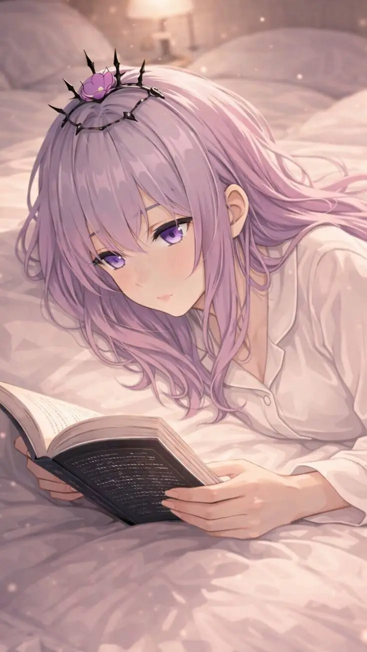 ai character: 遐蝶 background