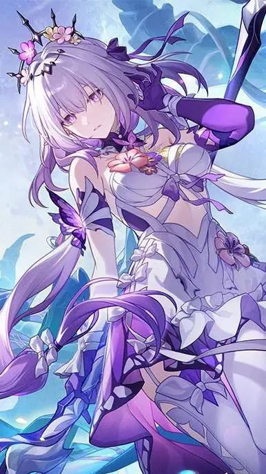 ai character: 遐蝶 background